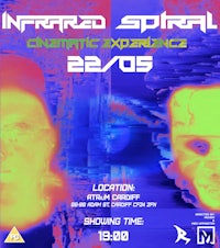 a poster for the infrared spiral